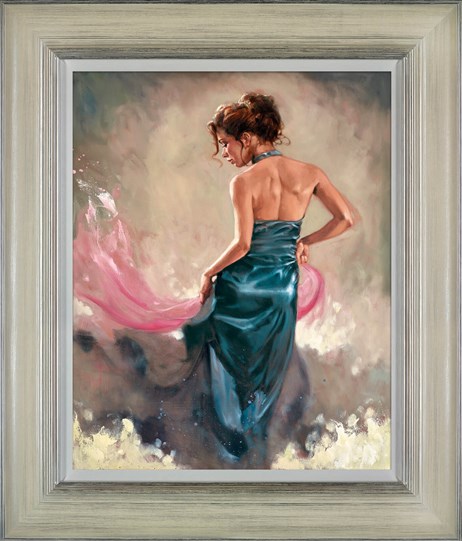 Poetry in Motion by Mark Spain - Framed Limited Edition Embellished Canvas