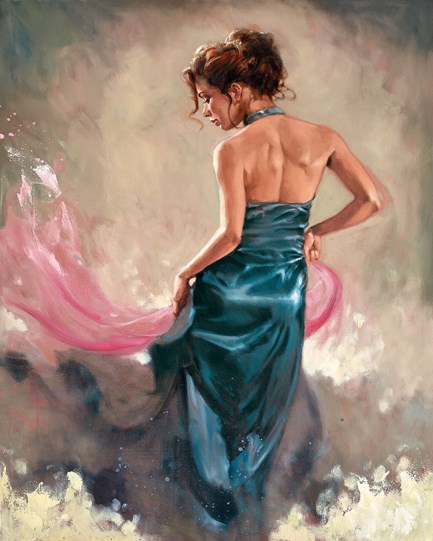 Poetry in Motion by Mark Spain - Limited Edition Embellished Canvas